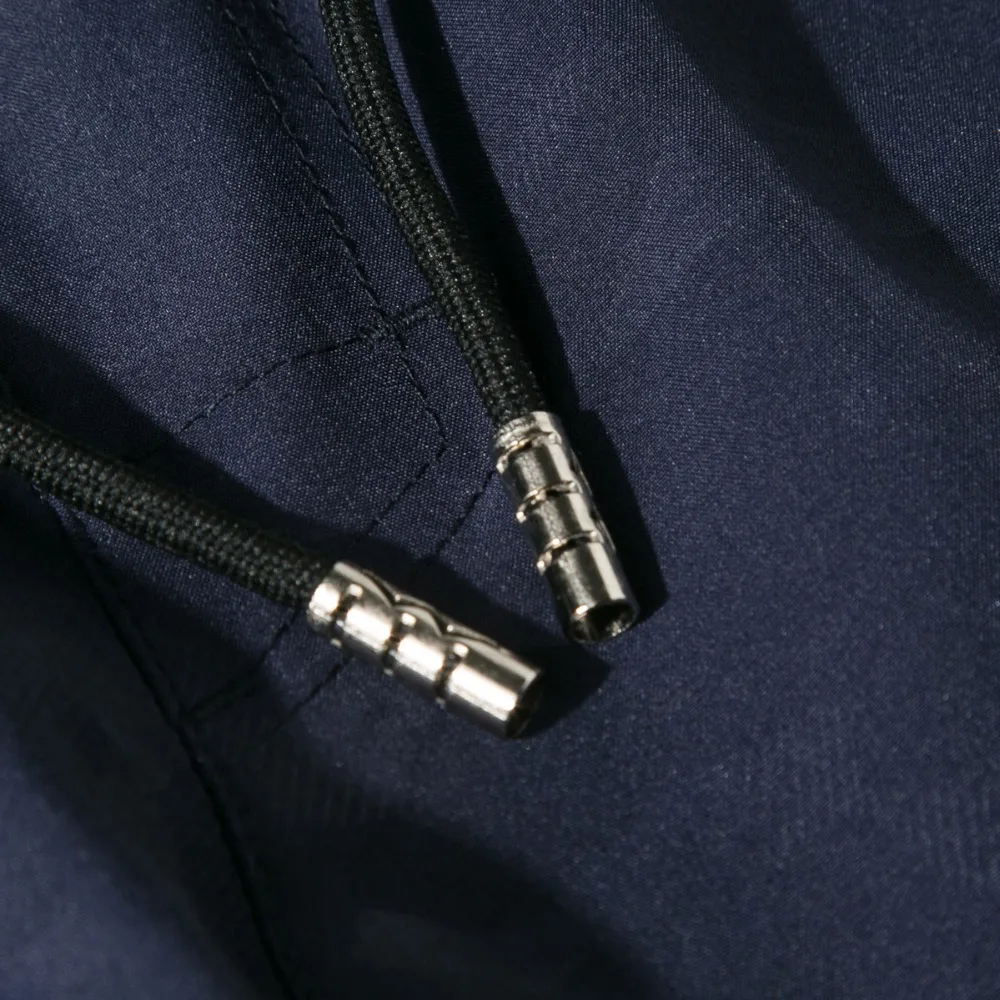 Быстросохнущие черные шорты для плавания пляжные камуфляжные с карманами на