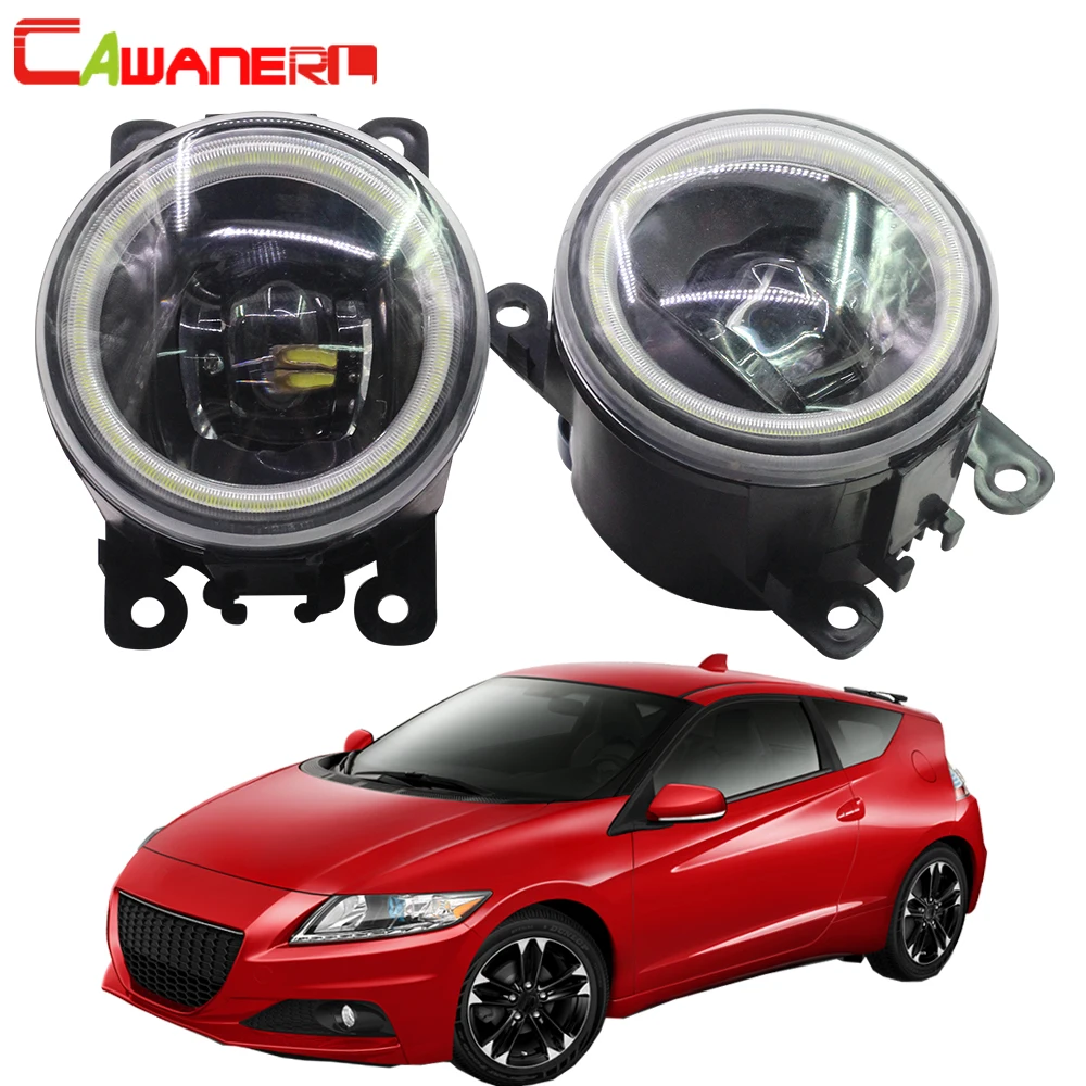 Cawanerl для Honda CR-Z CRZ 2013 стайлинга автомобилей H11 светодиодный светильник 4000LM туман светильник Ангел глаз DRL Дневной светильник 12V