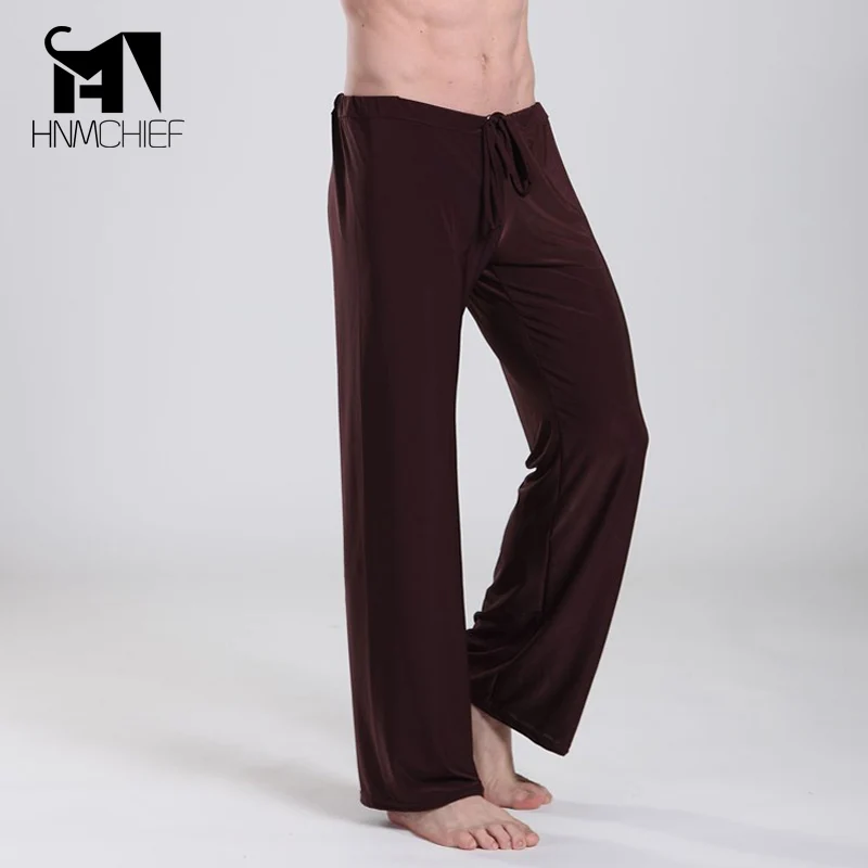 пижама мужская пижамные мужские брюки пижамы Бренд-одежда сексуальные мужчины