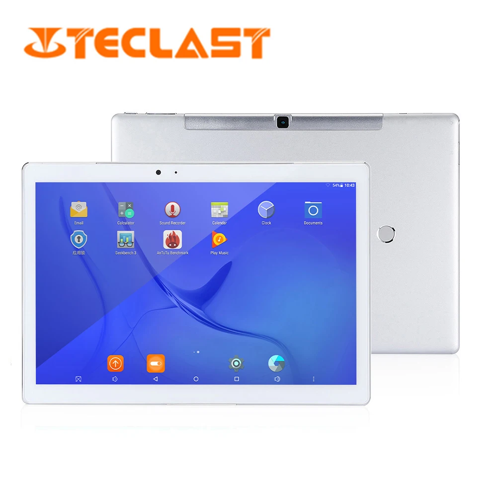 Teclast T10 10 1 ''планшетный ПК Android 7 0 MTK8176 Hexa Core ГГц 4 Гб ОЗУ 64 ПЗУ отпечаток пальца 2