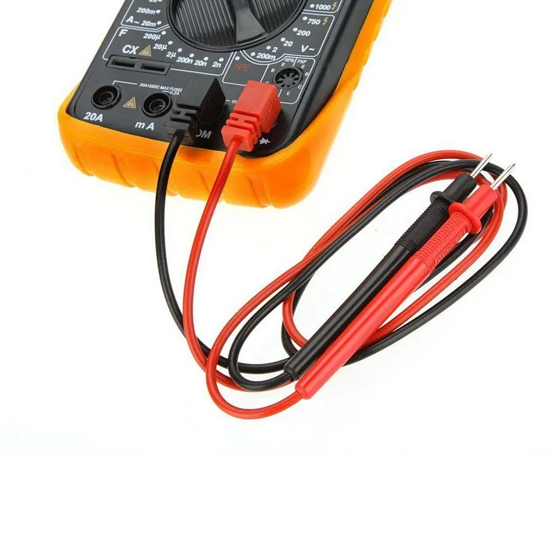DT9205A Цифровой мультиметр с ЖК-дисплеем AC/DC Амперметр Сопротивление Емкость тестерр диагностический инструмент высокое качество