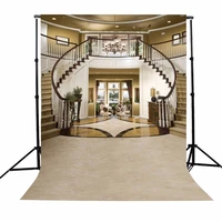5x7ft vinyl backdrops castle stairs photography backgrounds indoor photography backdrop staircase background studio prop