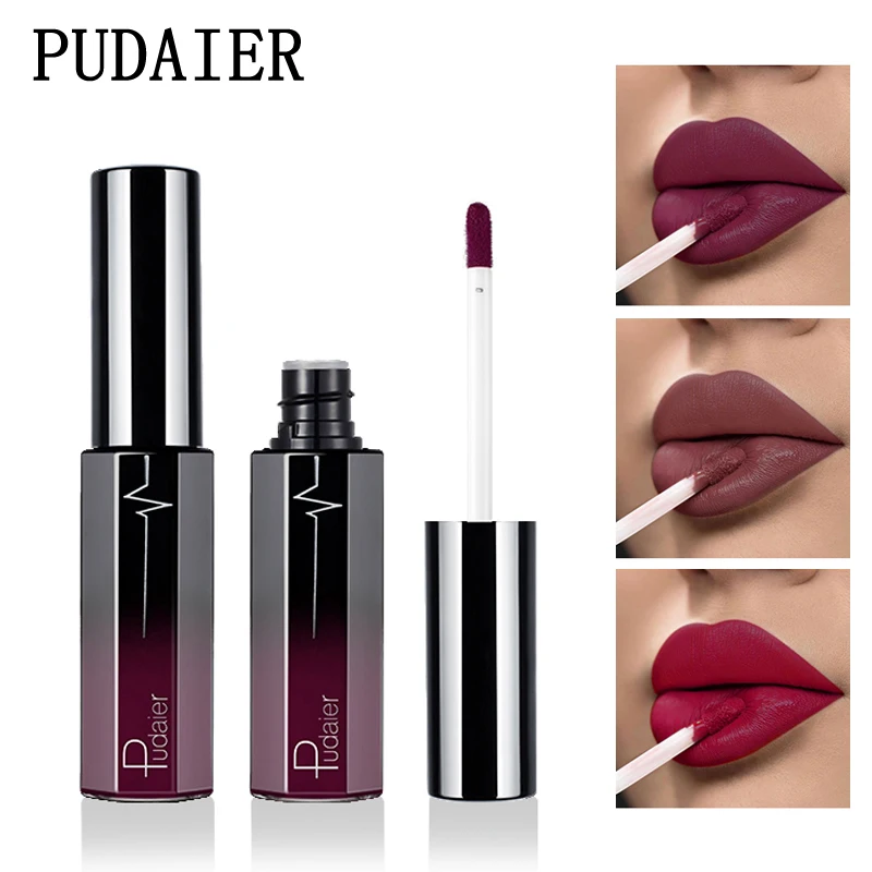 Матовая жидкая губная помада Rouge A Levre матовая Longue Tenue Maquillage водостойкая