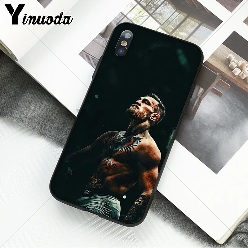 6 Yinuoda Conor McGregor UFC высококачественные аксессуары для телефонов Чехол для Apple iPhone 8 7 6 6S Plus X XS MAX 5 5S SE XR мобильных телефонов - Цвет: 6
