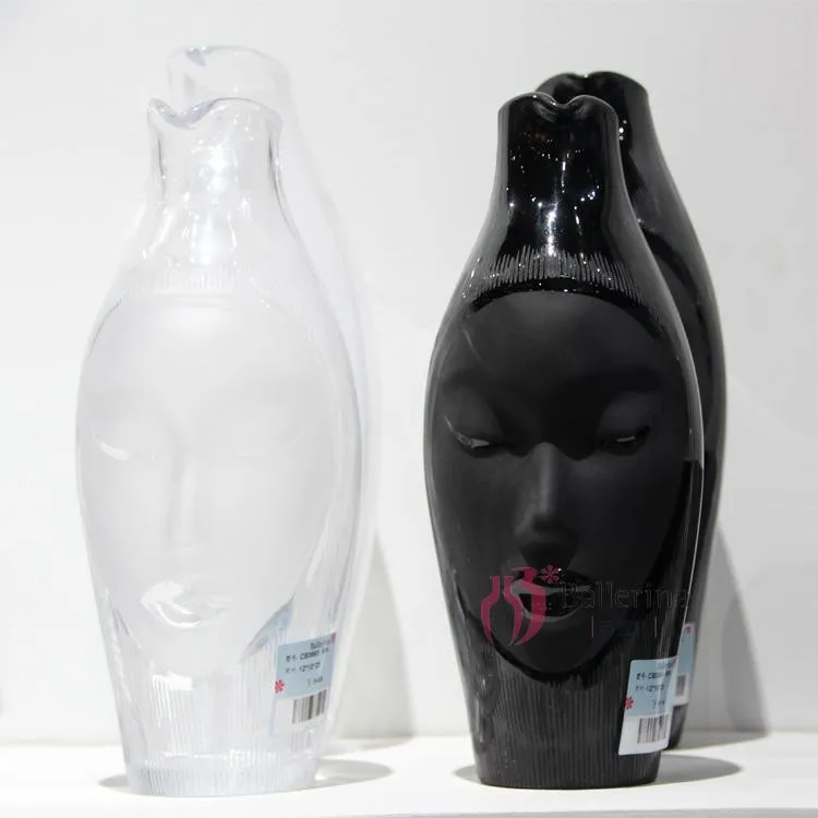 Стеклянная ваза с головой богини Афин сто садов креативная стеклянная и посуда