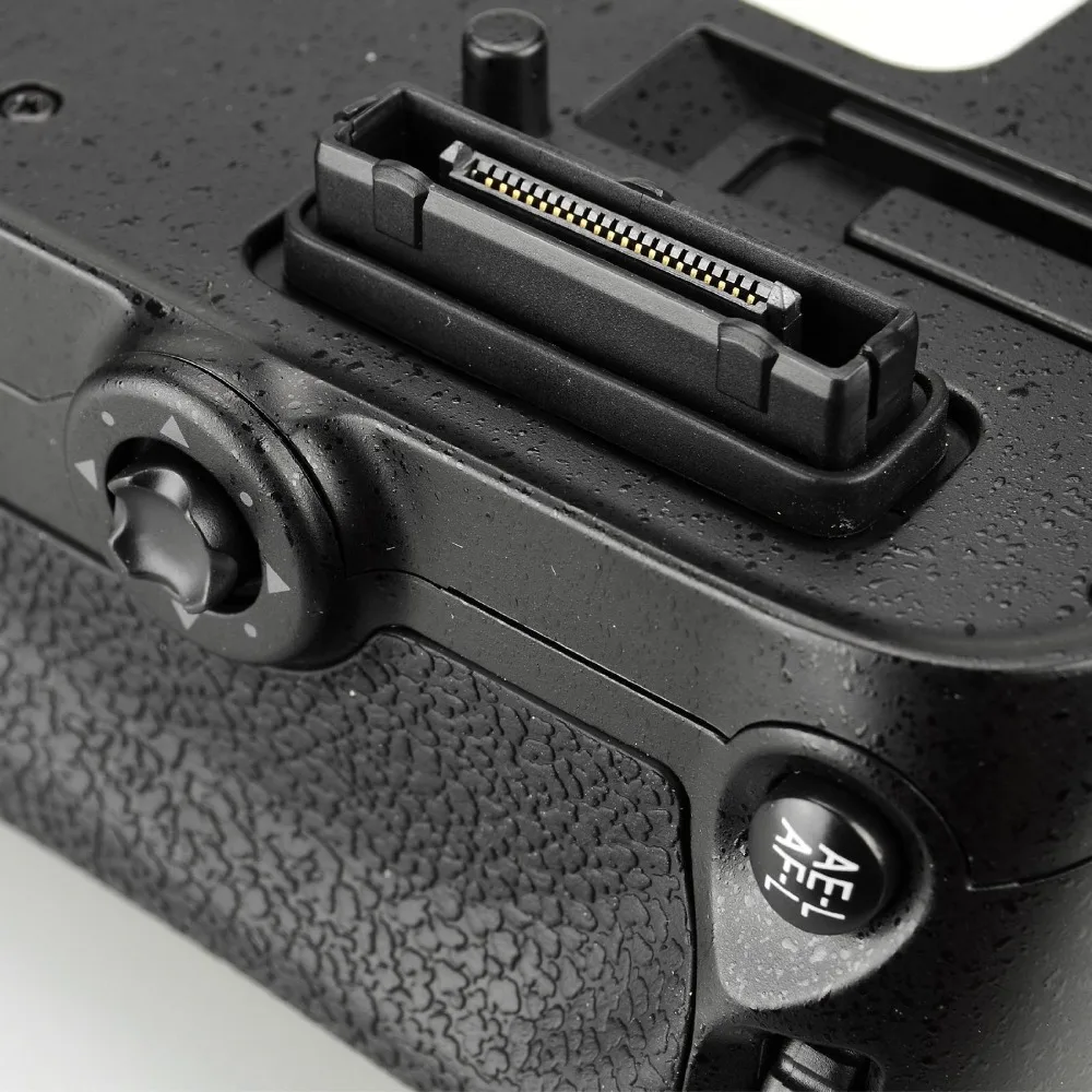 Вертикальный держатель батареи для камеры Nikon D7100 D7200 работает с аккумулятором