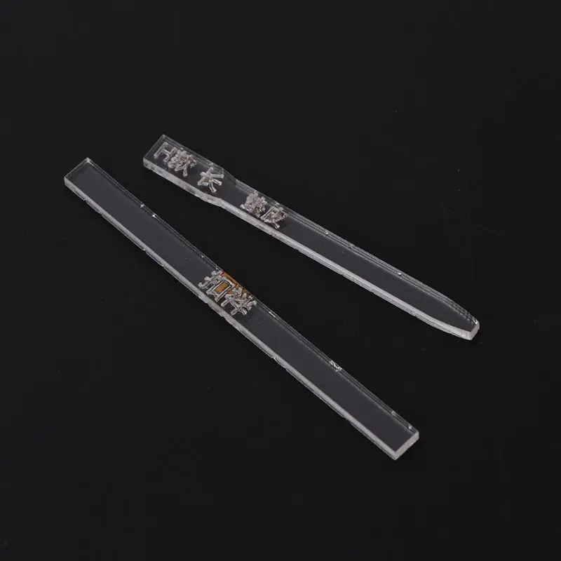 4 шт./компл. прозрачный акриловый ремешок для часов шаблон трафарета сделай сам