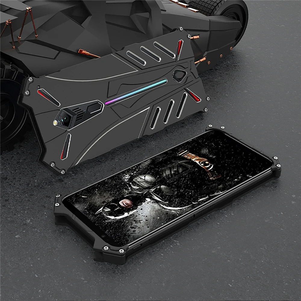 Металлический Чехол для мобильного телефона zte Nubia Red Magic 3 DIABLO ROJO 3 серия Бэтмен Doom сверхпрочный армированный роскошный чехол с алюминиевой рамкой