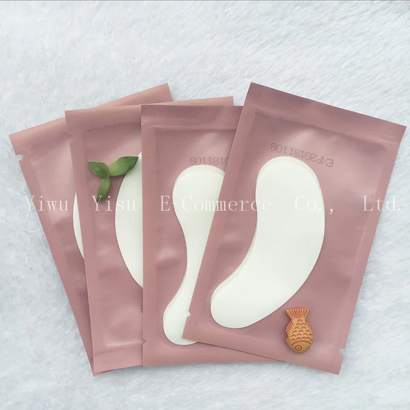 Хит продаж 2000 пар бумажные накладки для наращивания ресниц привитые наклейки