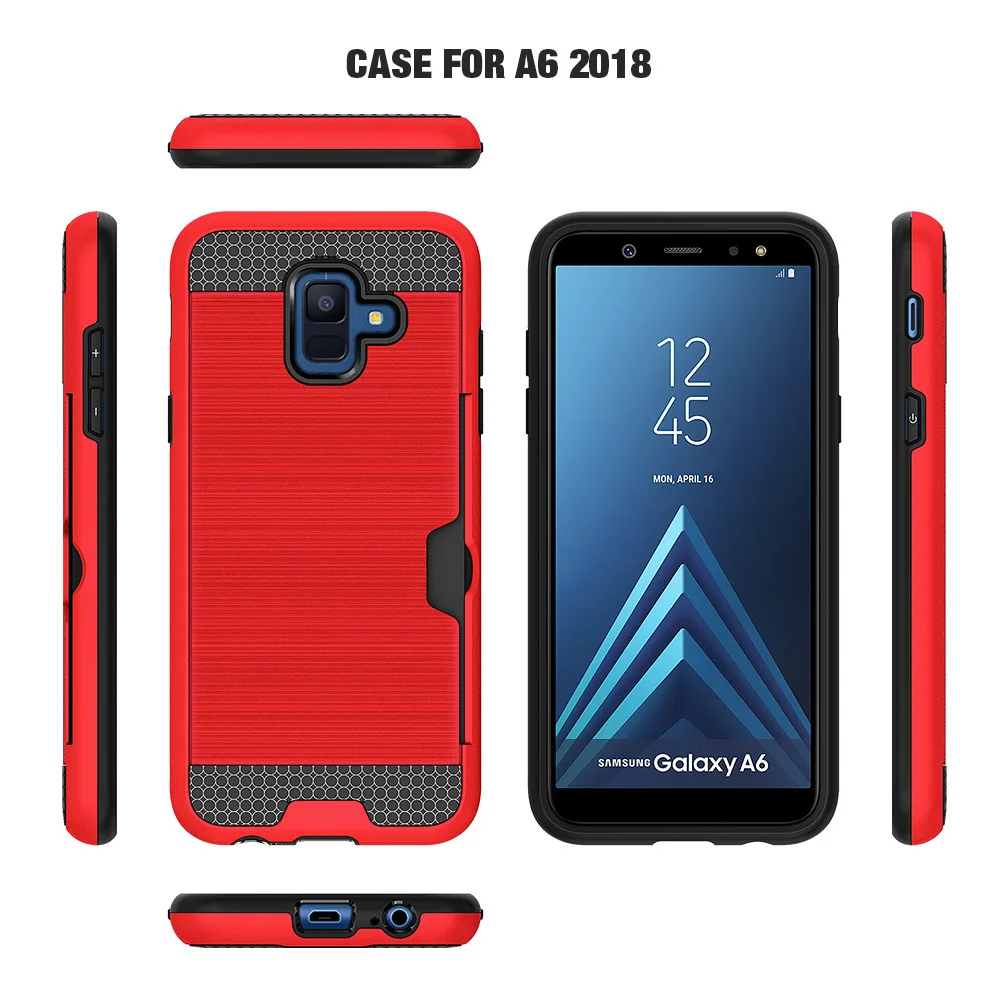 Чехол для Samsung Galaxy A6 2018 резиновый жесткий чехол телефона A6plus Plus + | Мобильные