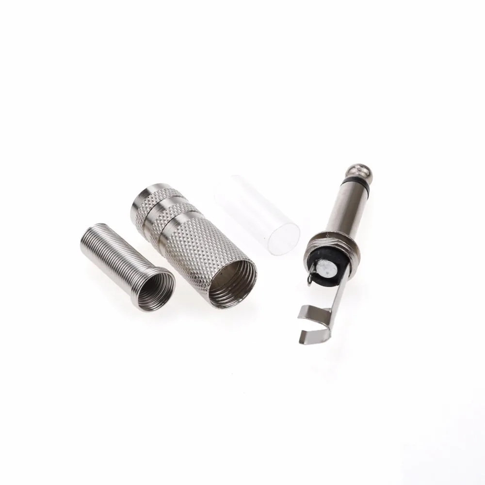 JCD 6 35 мм 1/4 &quotПапа моно штекер разъем аудио 5 для микрофона усилителя спаянное