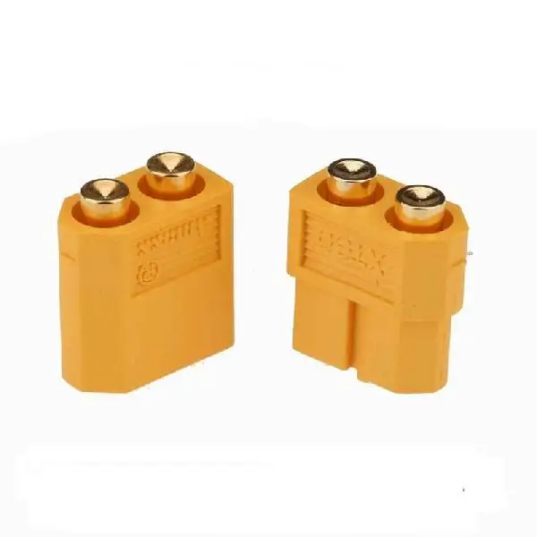 

Amass XT60-P Battery Connector, Male/Female for PCB (5 Pairs)