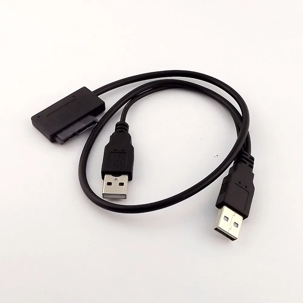 

10 шт., внешний USB-адаптер для оптического привода, 50 см