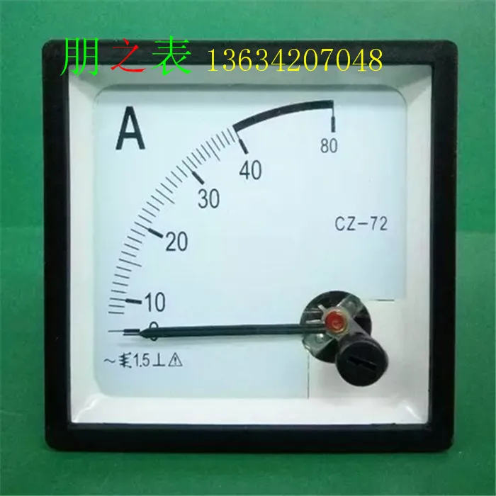 Отличный тип указателя 2 раза перегрузки ПЕРЕМЕННОГО ТОКА таблица Andouble стол 0 ~ 40A