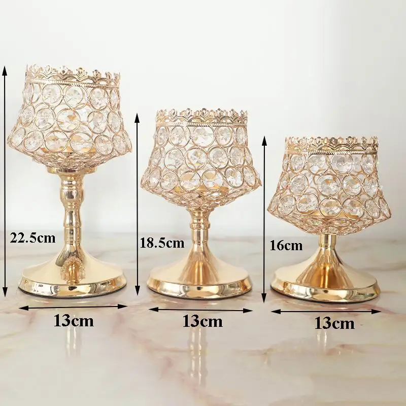 PEANDIM Свадебные канделябры центральные настольные подсвечники вечерние