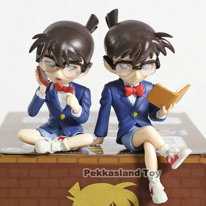 

Hot Toy Anime Detective Conan Action Figure Case Closed Conan Edogawa Collection Model Toys