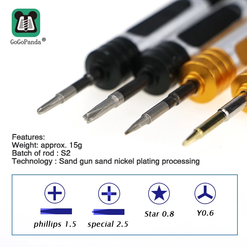 1 шт. Набор отверток для ремонта XBox 360 T8 T9 T10 Y2.5 с отверстием|screwdriver set precision|screwdriver