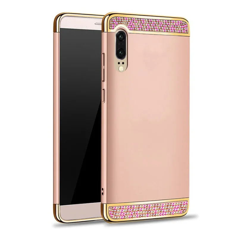 Y6 Prime 2018 блестящие жесткие чехлы со стразами для huawei Y9 Y5 Y7 PRO 2019 honor 8a pro Y3 2017 на