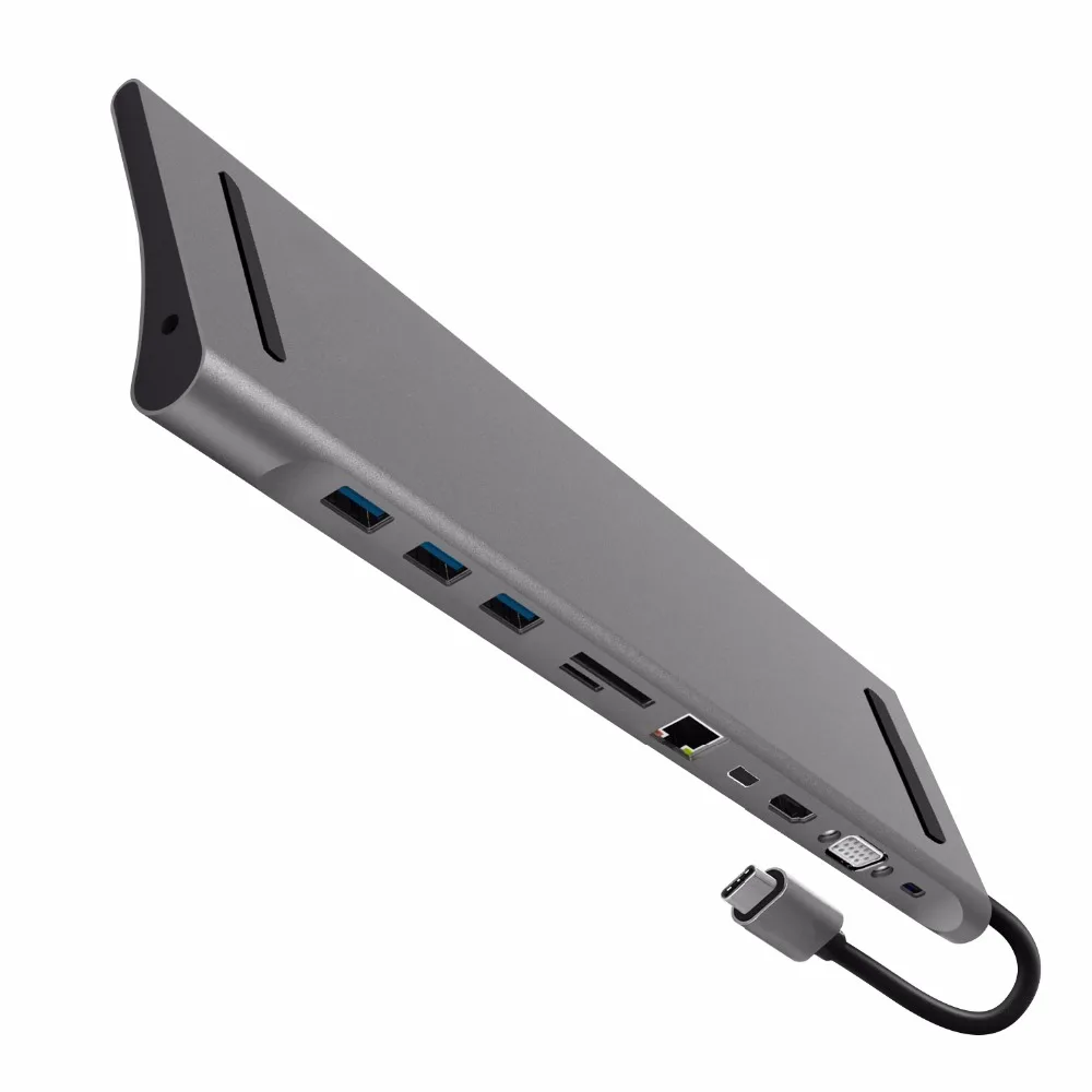 Док станция USB 3 0 двойной видео монитор Дисплей HDMI VGA с гигабитным Ethernet аудио usb