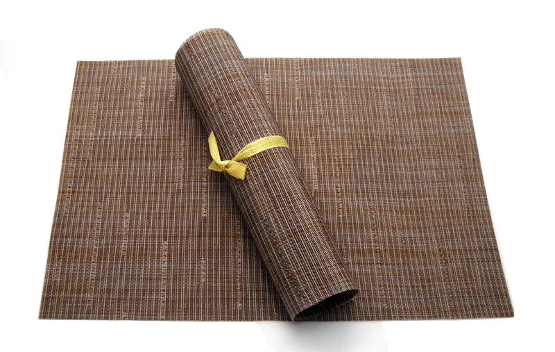 Европейский ПВХ изоляционный коврик столовый стол миски западные Мытые