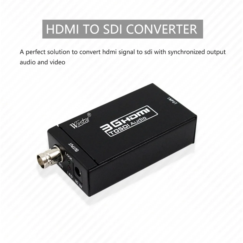 Конвертер выходов Wiistar HDMI в SDI поддержка 720P и 1080P (HDMI SDI)|Кабели HDMI| |