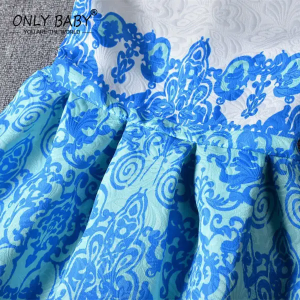 Платье для девочек-подростков в европейском стиле платье маленькой девочки