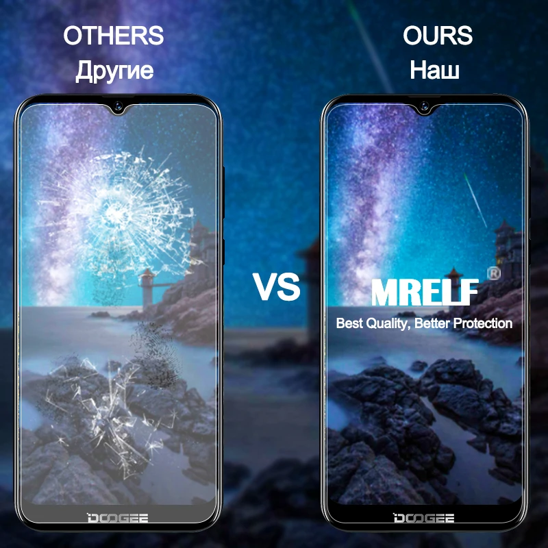 2.5D 9H закаленное стекло Для Doogee Y8 защитная пленка на телефон Для Doogee Y8 закаленное стекло