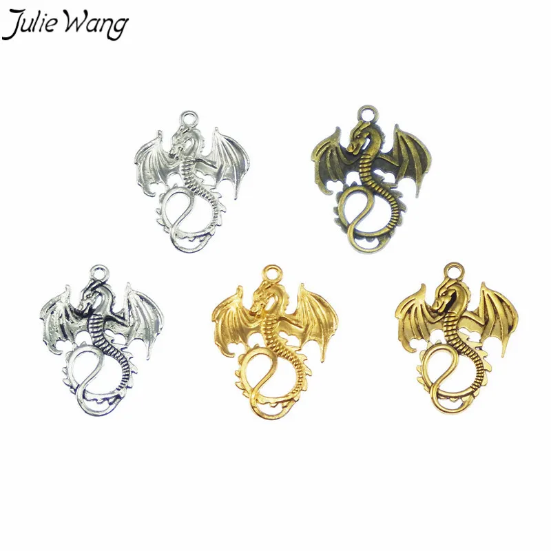 Julie Wang 5 шт. микс распродажа разноцветные маленькие подвески в форме летающей
