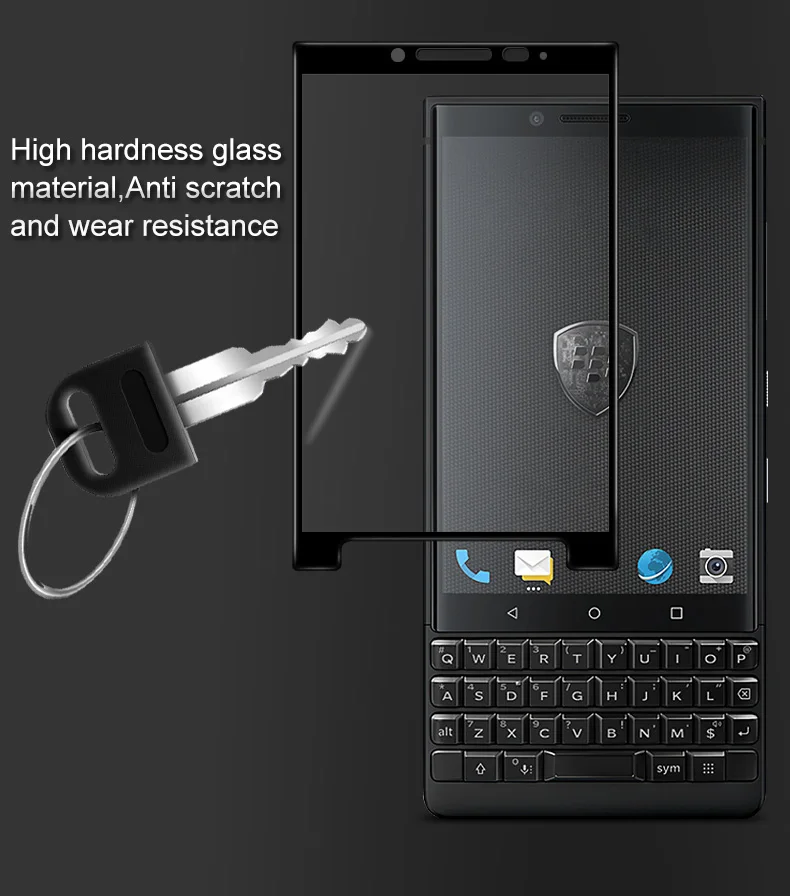 Imak Для Blackberry Key Two Key2 полное покрытие экрана закаленное стекло Защита экрана для KeyTwo полное покрытие защитная пленка