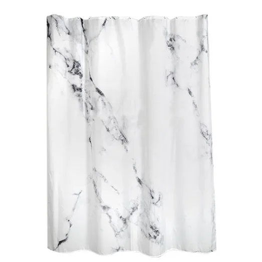 Marble LIANG QI мраморная стильная полиэфирная занавеска для ванной, штора для душа в скандинавском стиле, Высококачественная Водонепроницаемая подвесная занавеска, украшение для дома - Цвет: Marble