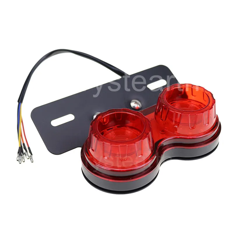 Задний фонарь для мотоцикла тормозной индикатор светодиодная лампа сигнал