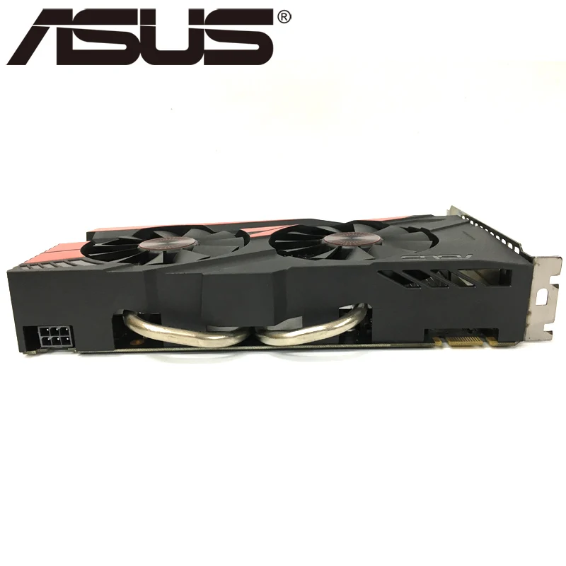 ASUS, оригинальная видеокарта GTX950, 2 Гб, 128 бит, GDDR5, видеокарты для nVIDIA, VGA, карты Geforce GTX 950, используемая игра 1050, 750 TI