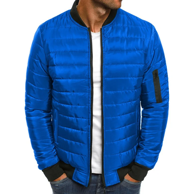 ZOGAA Men Winter Jackets Casual Parkas Windbreak Solid Quality Thicker Coats Hooded Slim Fit Fashion Brand Clothing | Мужская одежда