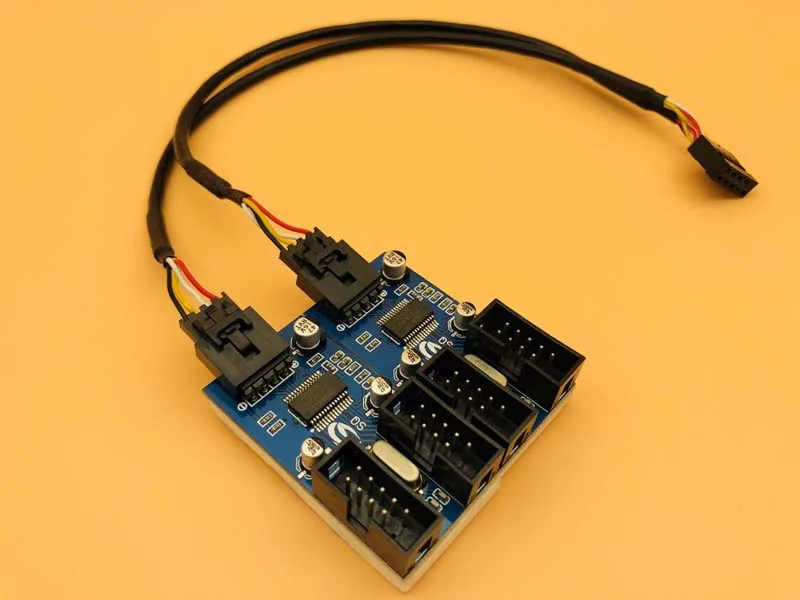 Удлинительный кабель 9 штырьков USB 1 4 настольная карта контактный 2 0 удлинитель
