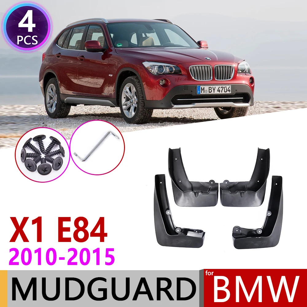 4 шт. для BMW X1 E84 2010 ~ 2015 переднее заднее крыло автомобиля Брызговики аксессуары