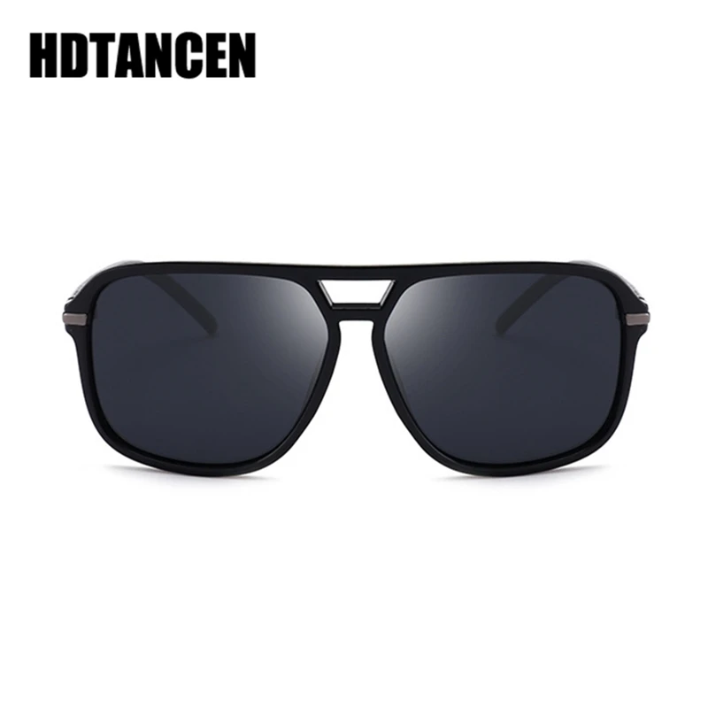 Hdtansen новые мужские Поляризованные Крупногабаритные зеркальные солнцезащитные