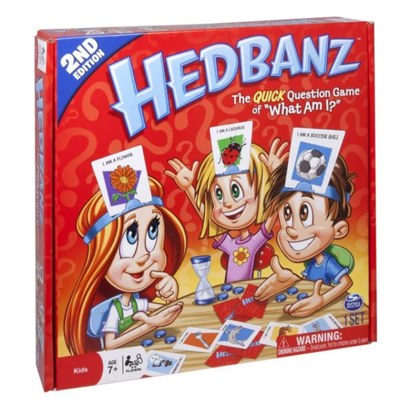 HedBanz игра второе издание с совершенно новыми картами быстрый вопрос о том что я