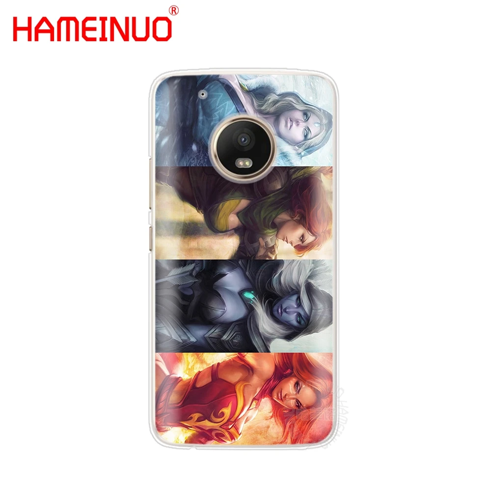 HAMEINUO Shadow Fiend Dota 2 чехол для телефона Motorola Moto X4 E4 C G6 G5 G5S G4 Z2 Z3 PLAY PLUS|Бамперы| |