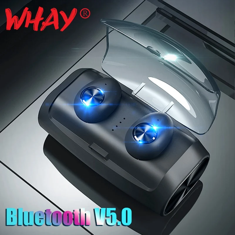 Беспроводные Bluetooth наушники 5 0 Спортивная гарнитура игровая с микрофоном стерео