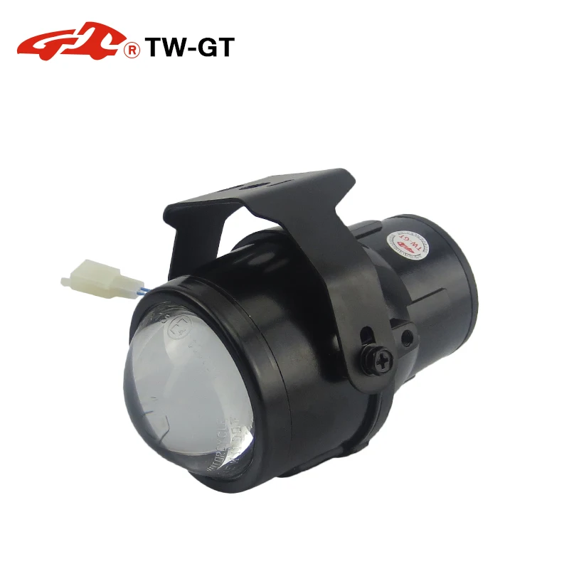 TW GT Универсальный 2 5 дюймов bi xenon hid противотуманные лампы проектора рассеиватель