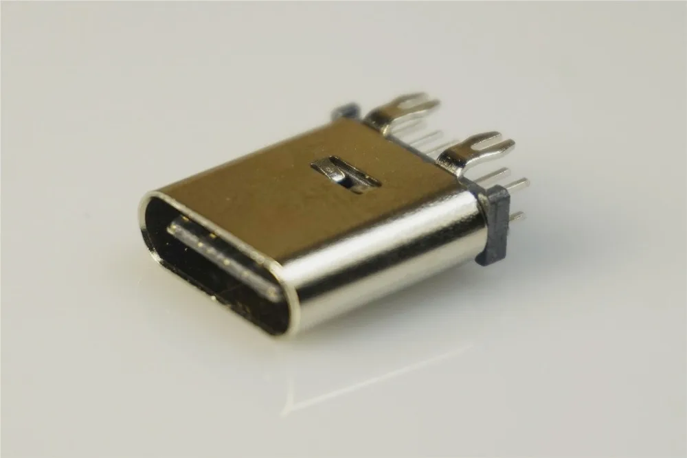 5 шт. USB 3,1 type C разъем 14 Pin гнездо через отверстия PCB 180 вертикальный щит USB-C