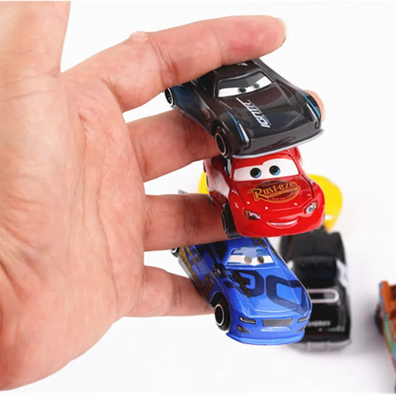 1:64 &quotТачки 3 металлический автомобиль игрушки Lightning McQueen черный Storm Jackson литья под