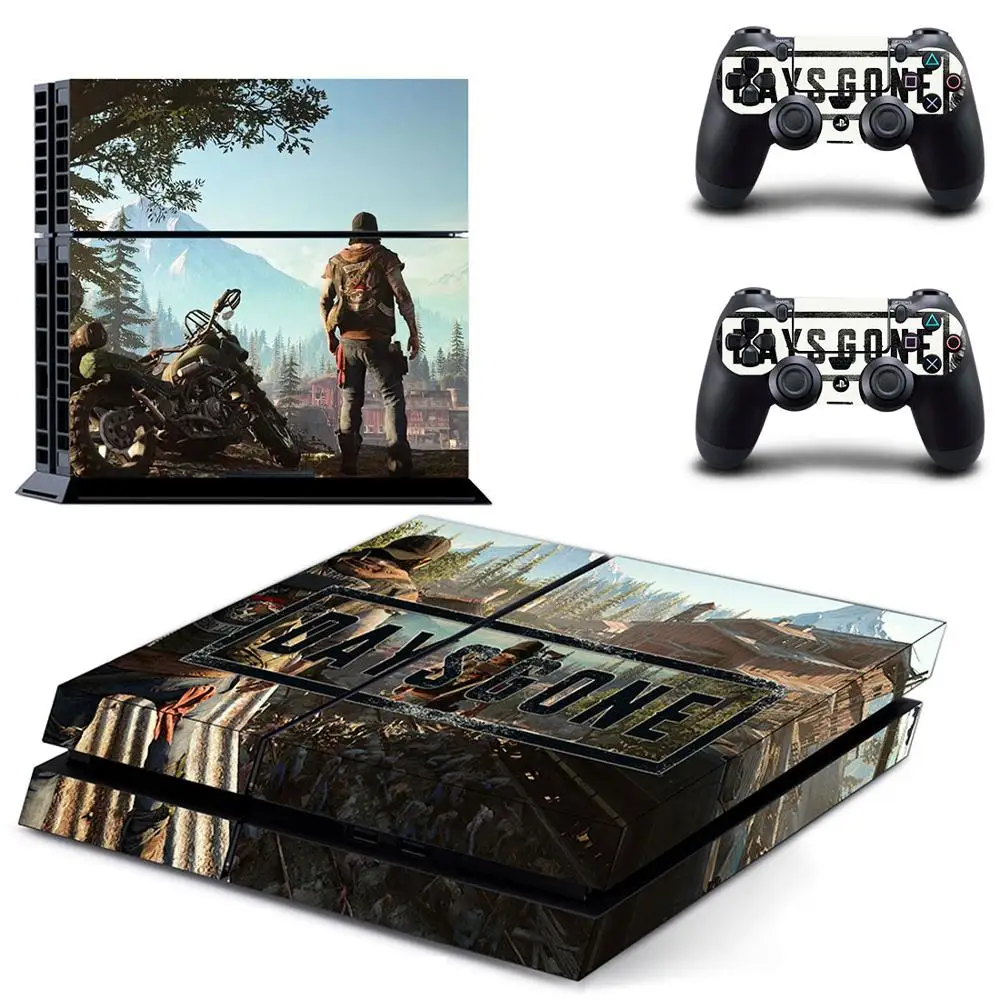 Игра Дни ушедшие PS4 наклейка для кожи для консоли Sony Dualshock PlayStation 4 и 2 наклейки для контроллеров Виниловые.