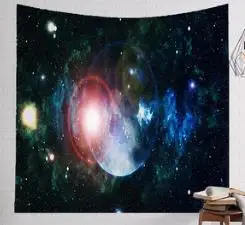 LYN&GY Galaxy гобелен космический настенный гобелен для украшения стен тканевый гобелен Подвесной Настенный Гобелен 100x150/130*150/150*230 см - Цвет: 4