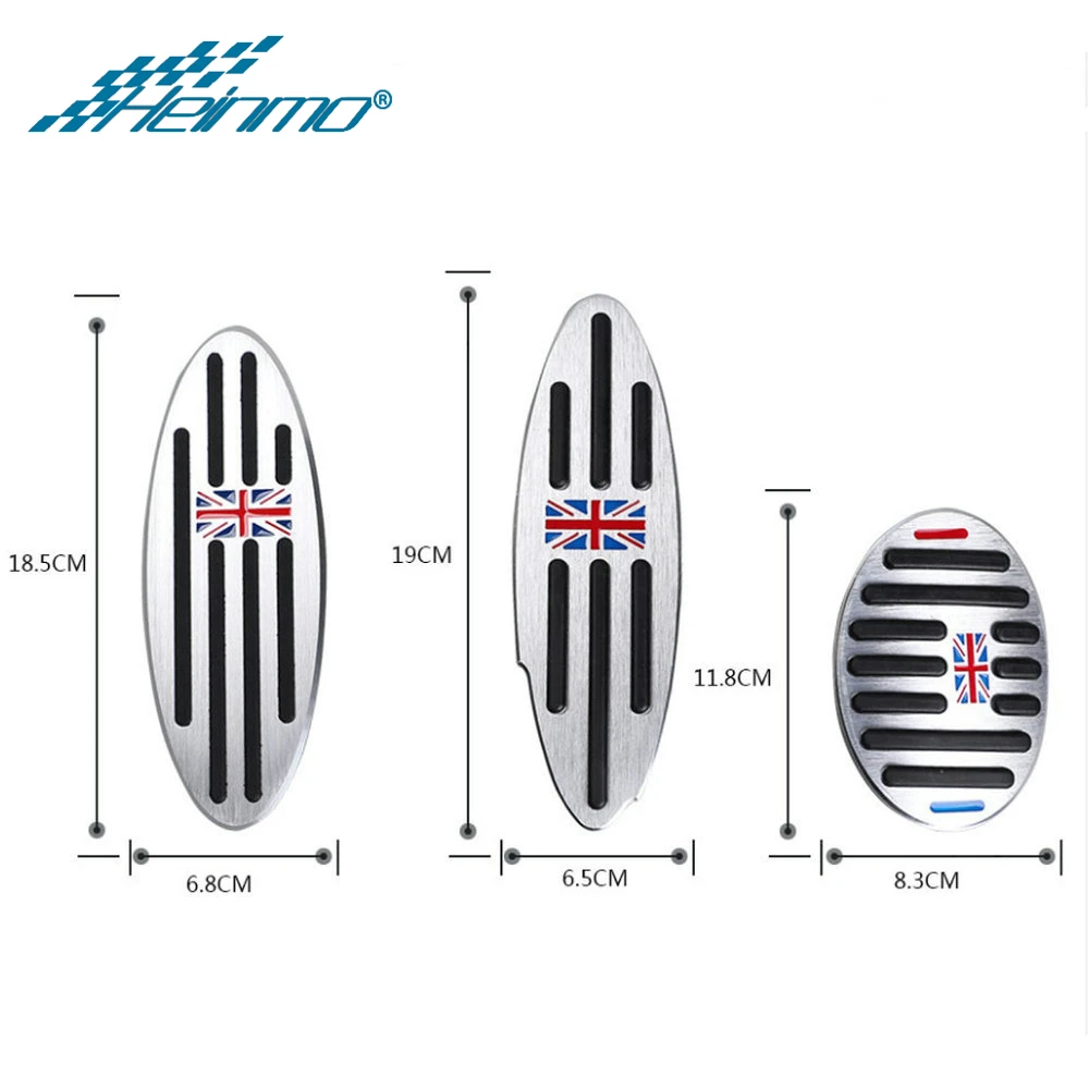 Аксессуары для MINI Cooper Countryman F60 R60 Clubman F54 R55 S One R50 R53 R61 F55 F56 наклейка на педаль для ног MINI R56