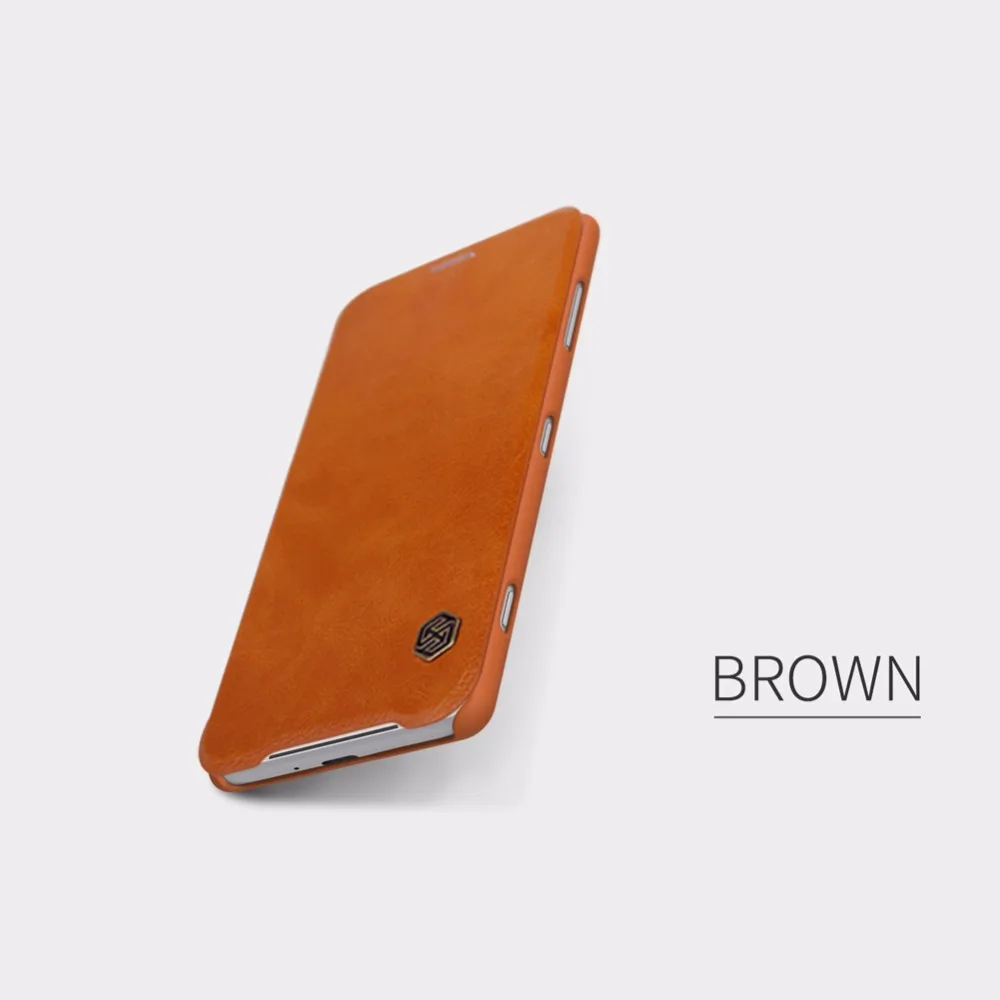 Кожаный чехол Nillkin QIN для sony Xperia XZ2 Compact Card Pocket wallet bag роскошный флип-чехол sony XZ2 Compact+ розничная посылка