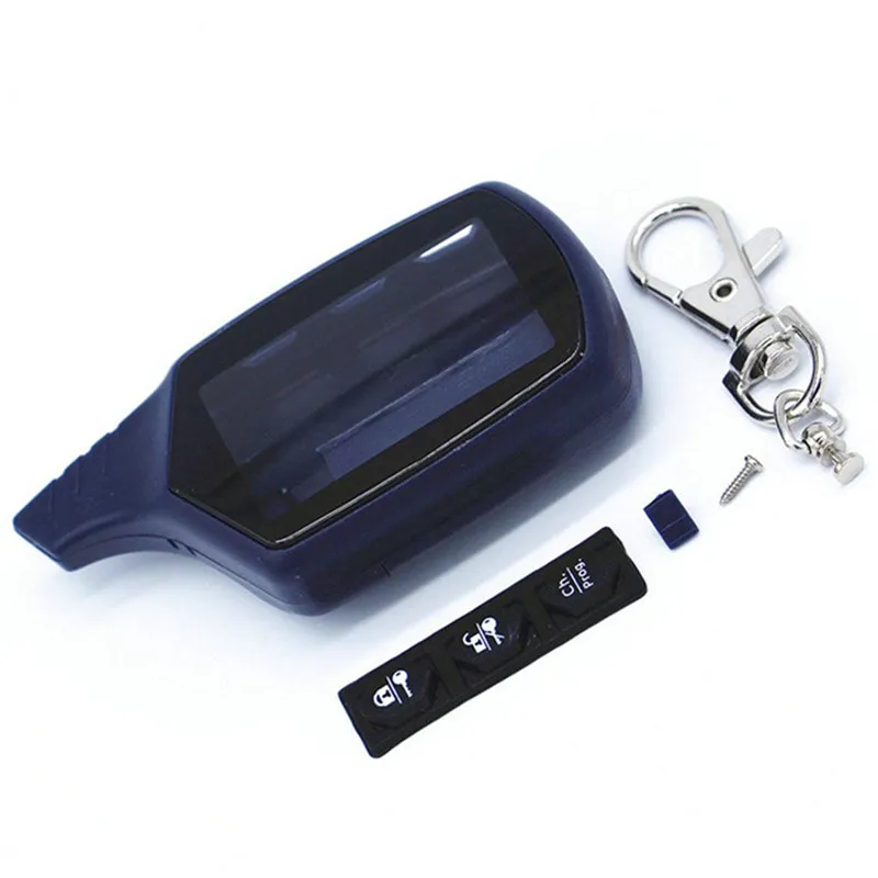 Новая Автомобильная противоугонная система сигнализации ЖК чехол для ключа