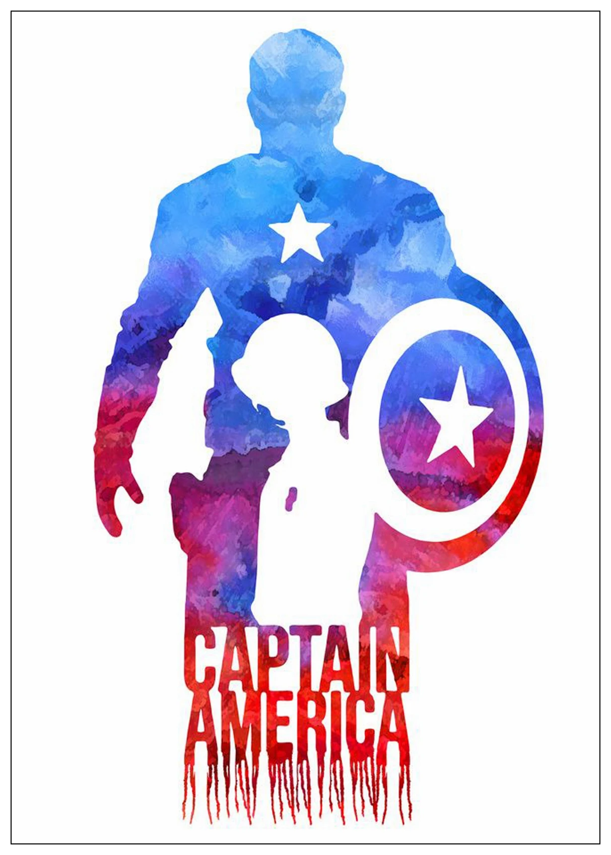Marvel Comics Супер герой плакаты Капитан Америка Железный человек Мстители фильмы супер герой es плакат настенный Декор для дома - Цвет: D048