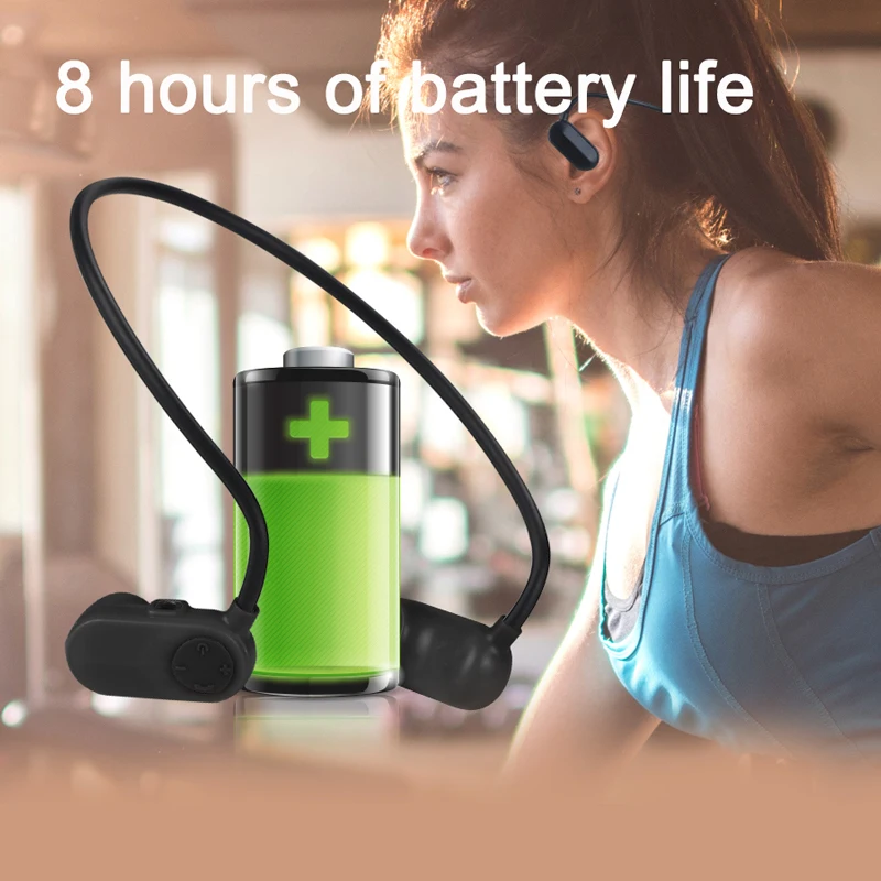Smarcent Mp3 плеер Apt X V31 костная проводимость гарнитура Hifi IPX8 водонепроницаемый