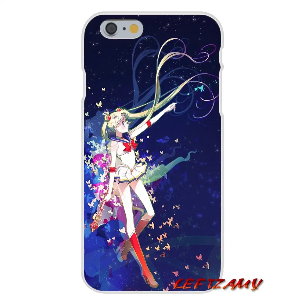 Мультфильм Сейлор Мун для Sony Xperia Z Z1 Z2 Z3 Z4 Z5 compact M2 M4 M5 E3 T3 XA Aqua аксессуары чехлы